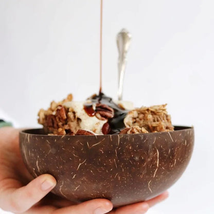 Natural Coconut Bowl Set