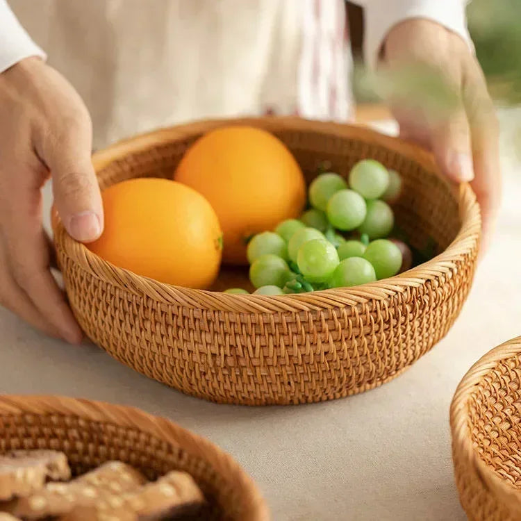 Rattan Handwoven Basket