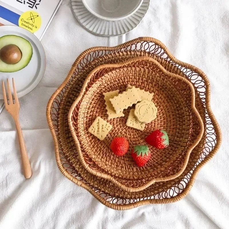 Rattan Handwoven Basket