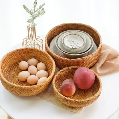 Rattan Handwoven Basket