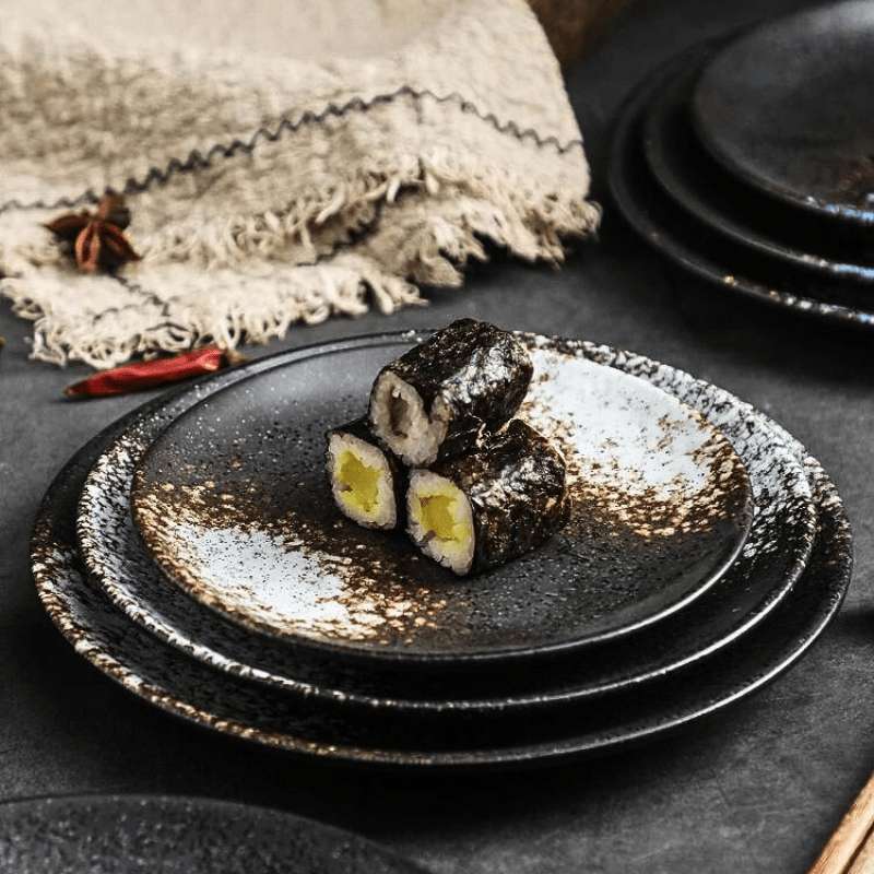 Ceramic Plate Ushi - oni Style - My Store