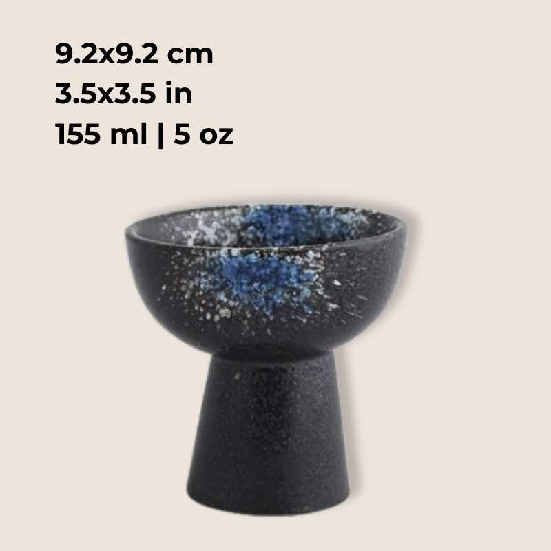 High Feet Ceramic Dessert Bowl - My Store