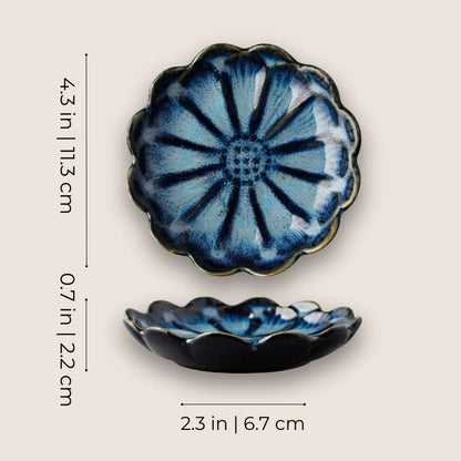 Lotus Ceramic Saucer