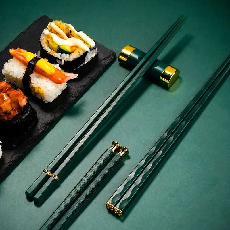 Metal Chopsticks Set of 5 pieces by Shuibu - My Store