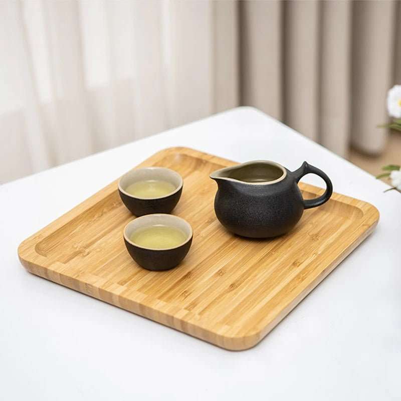 Natural Light Bamboo Serving Tray - My Store