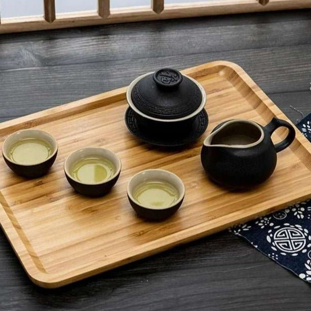 Natural Light Bamboo Serving Tray - My Store