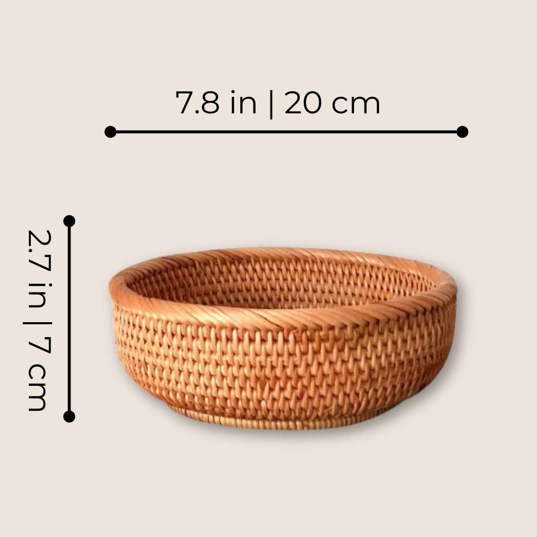 Rattan Handwoven Basket