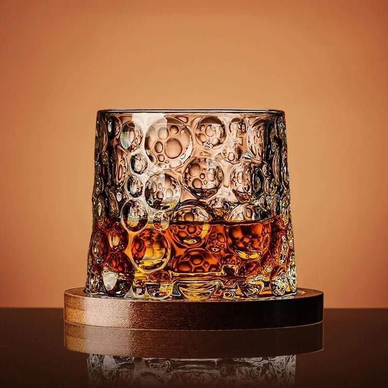 Rotating Whiskey Old Fashioned Glass - My Store