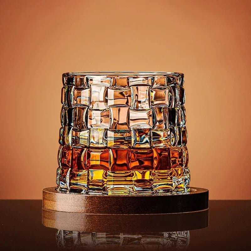 Rotating Whiskey Old Fashioned Glass - My Store