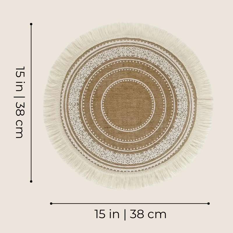 Jute Round Placemat