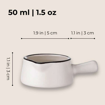 Small Ceramic Syrup Jar - My Store