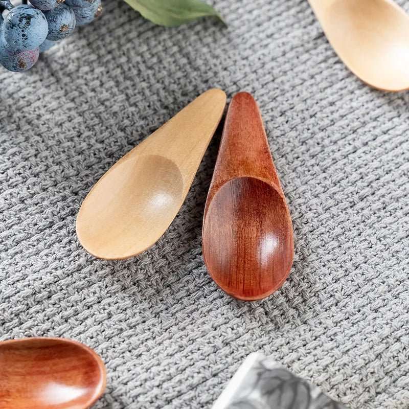 Tiny Wooden Tea Spoon - My Store