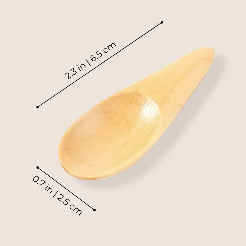 Tiny Wooden Tea Spoon - My Store